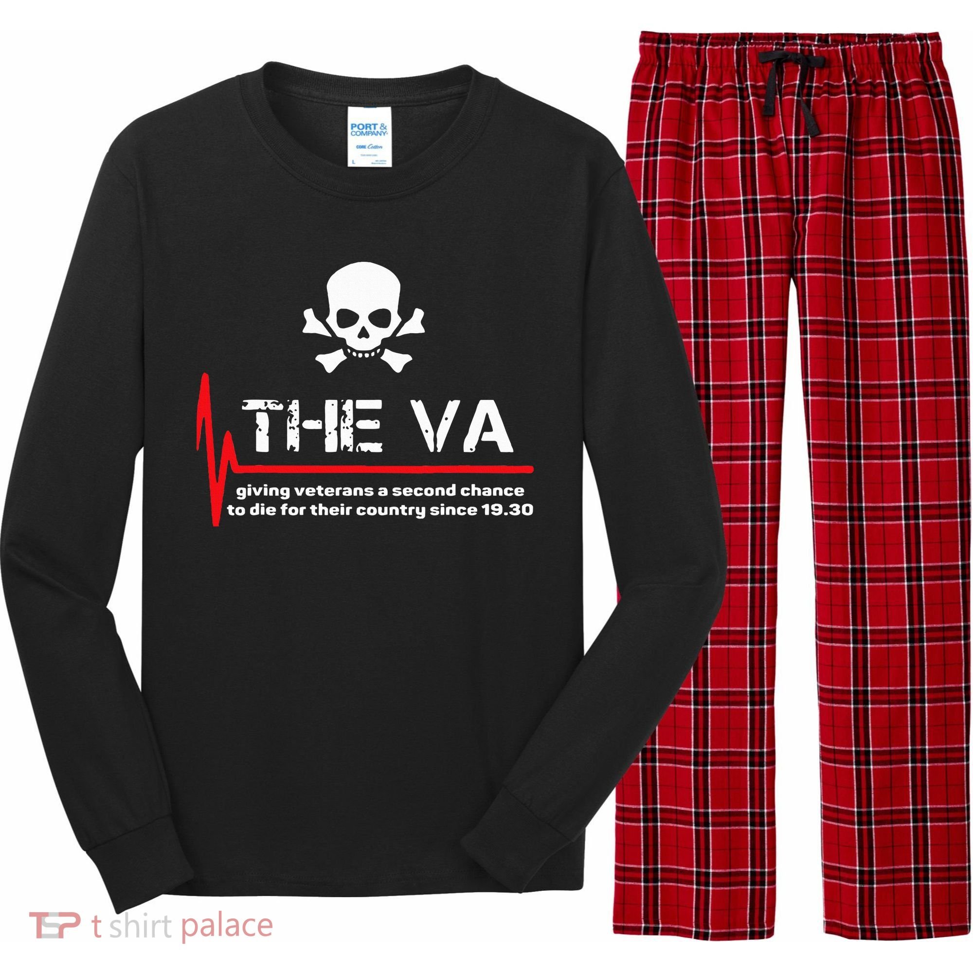The Va Giving Veterans A Second Chance Long Sleeve Pajama Set