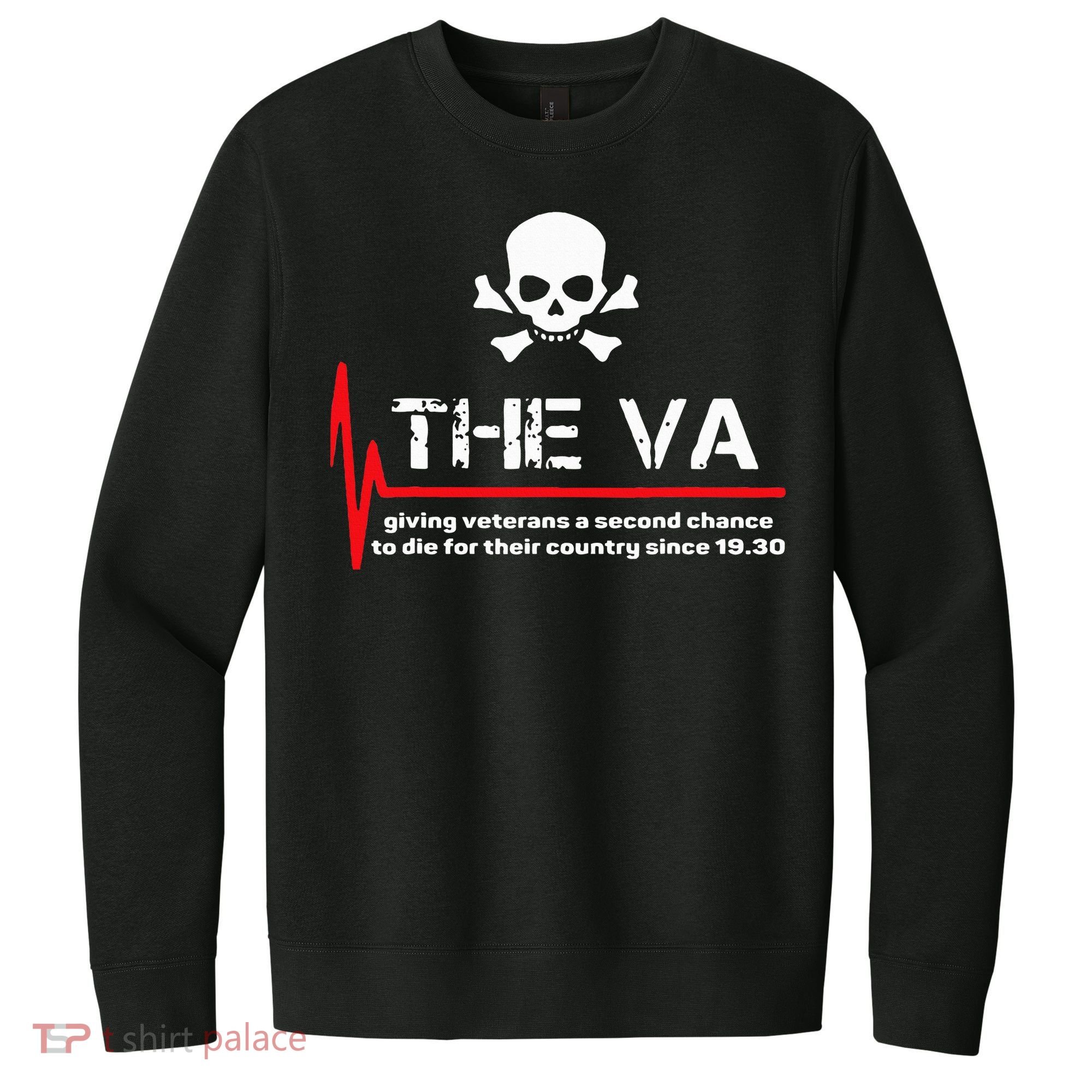 The Va Giving Veterans A Second Chance V.I.T. Fleece Crew Sweatshirt