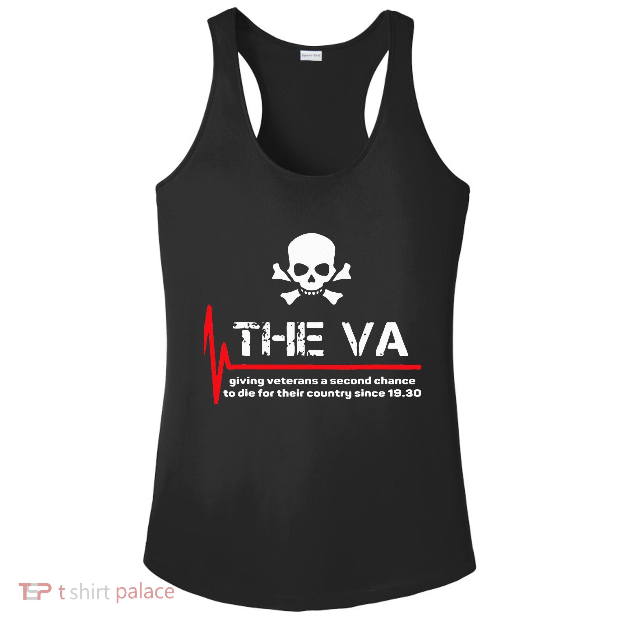 The Va Giving Veterans A Second Chance Ladies PosiCharge Competitor Racerback Tank