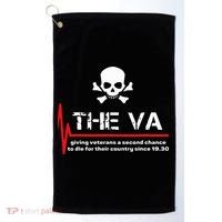 The Va Giving Veterans A Second Chance Golf Towel thumb 0