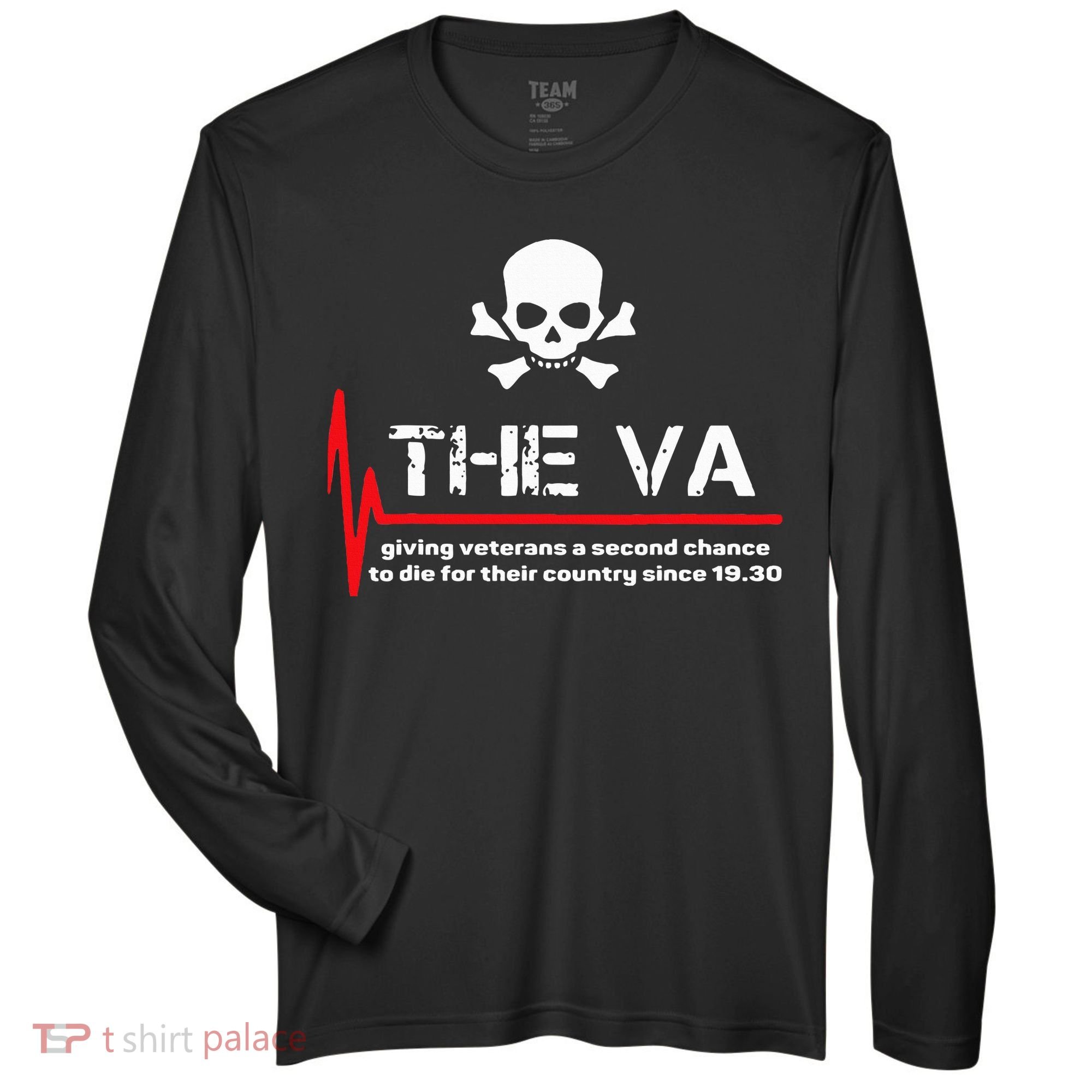 The Va Giving Veterans A Second Chance Zone Performance Long-Sleeve T-Shirt