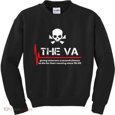 The Va Giving Veterans A Second Chance Kids Sweatshirt
