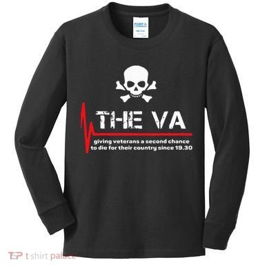 The Va Giving Veterans A Second Chance Kids Long Sleeve Shirt