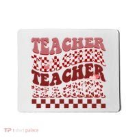 Teacher Valentine Groovy Cute Mousepad thumb 0