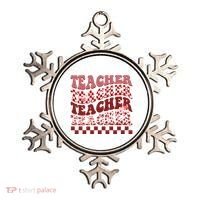 Teacher Valentine Groovy Cute Ornament thumb 0
