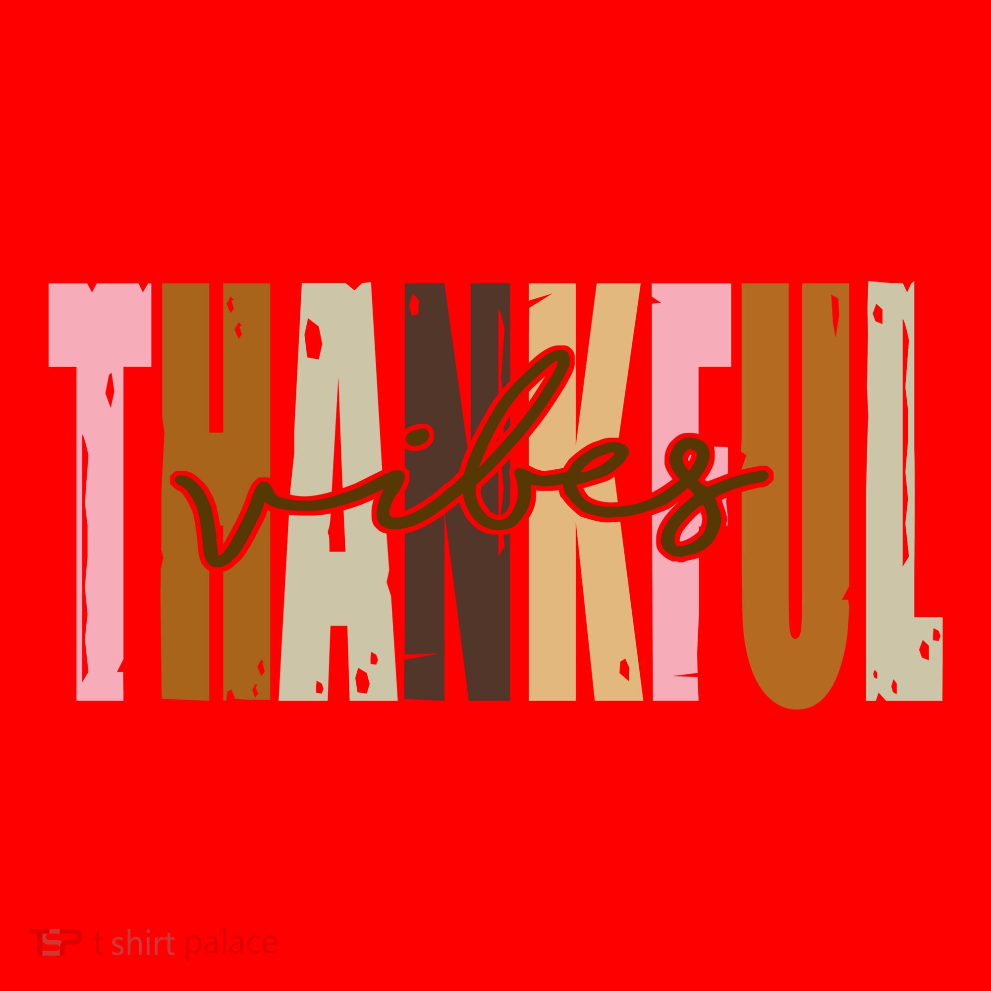 Thankful Vibes Holiday Cute Santa Hat
