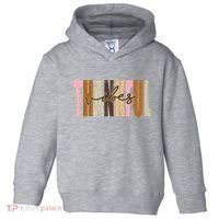 Thankful Vibes Holiday Cute Toddler Hoodie thumb 0