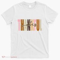 Thankful Vibes Holiday Cute T-Shirt thumb 0