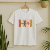 Thankful Vibes Holiday Cute T-Shirt thumb 2
