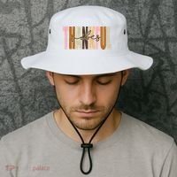 Thankful Vibes Holiday Cute Bucket Hat thumb 2