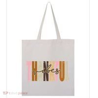 Thankful Vibes Holiday Cute Tote Bag thumb 0