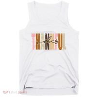 Thankful Vibes Holiday Cute Tank Top thumb 0
