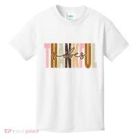 Thankful Vibes Holiday Cute Kids T-Shirt thumb 0
