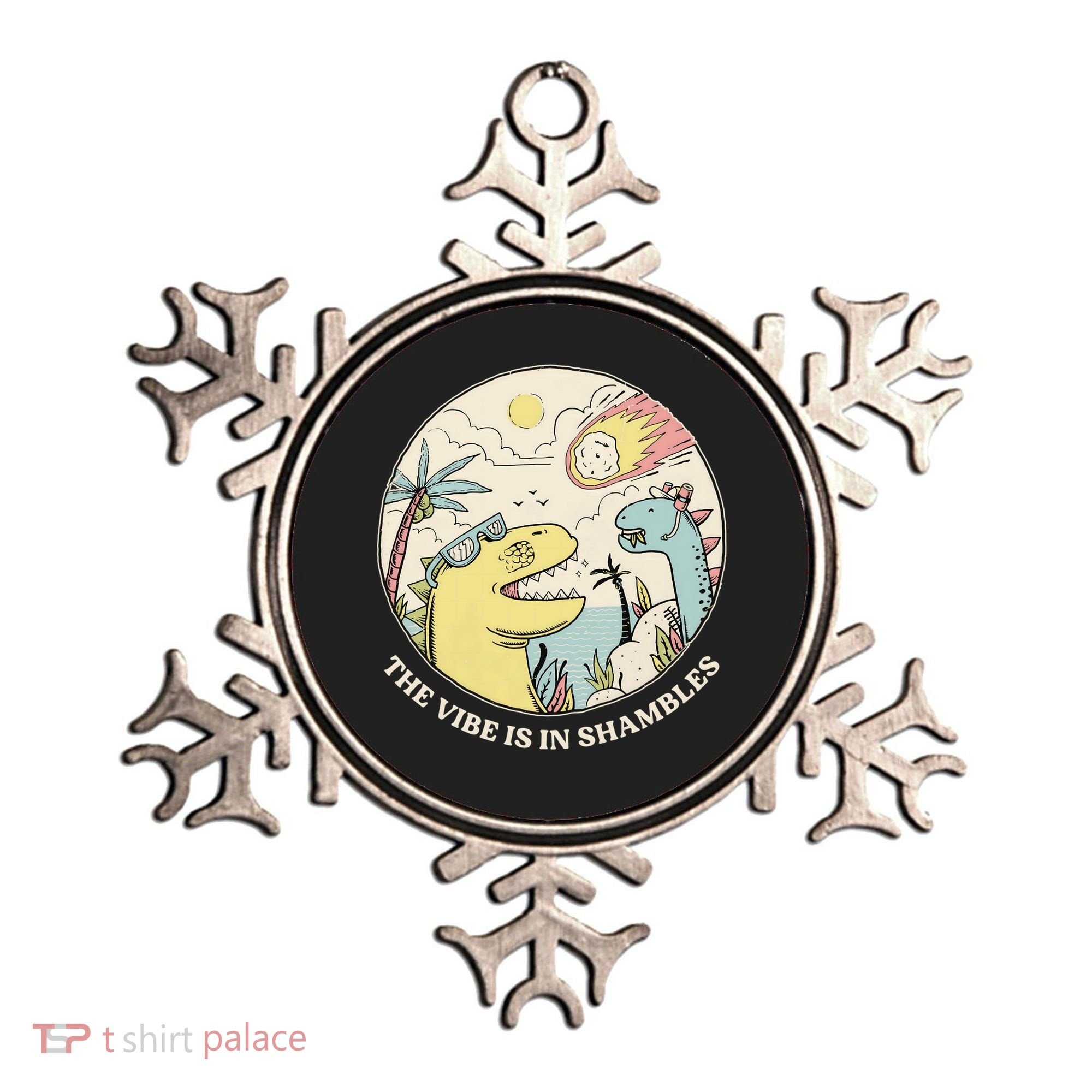 The Vibe Is In Shambles Ornament