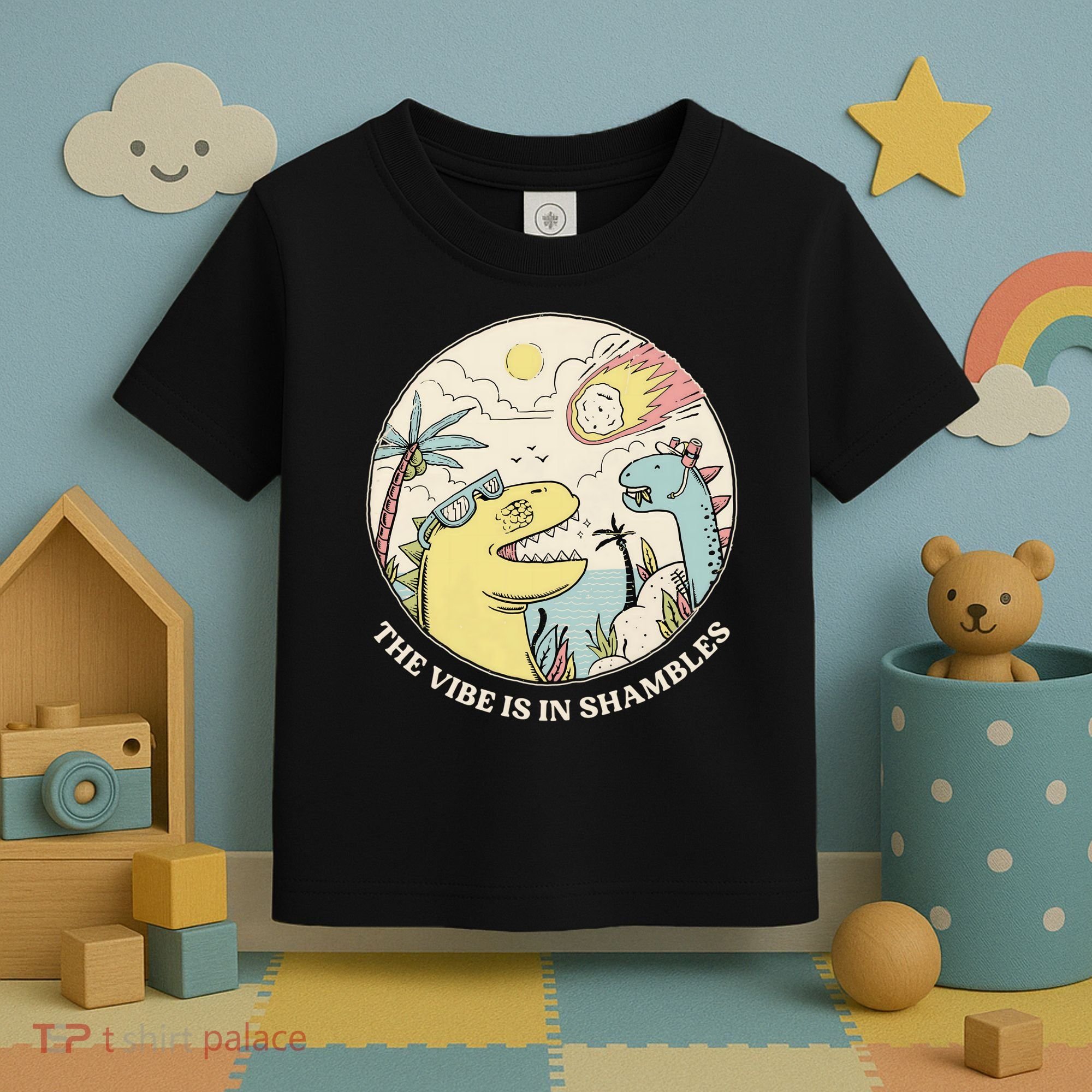 The Vibe Is In Shambles Toddler T-Shirt