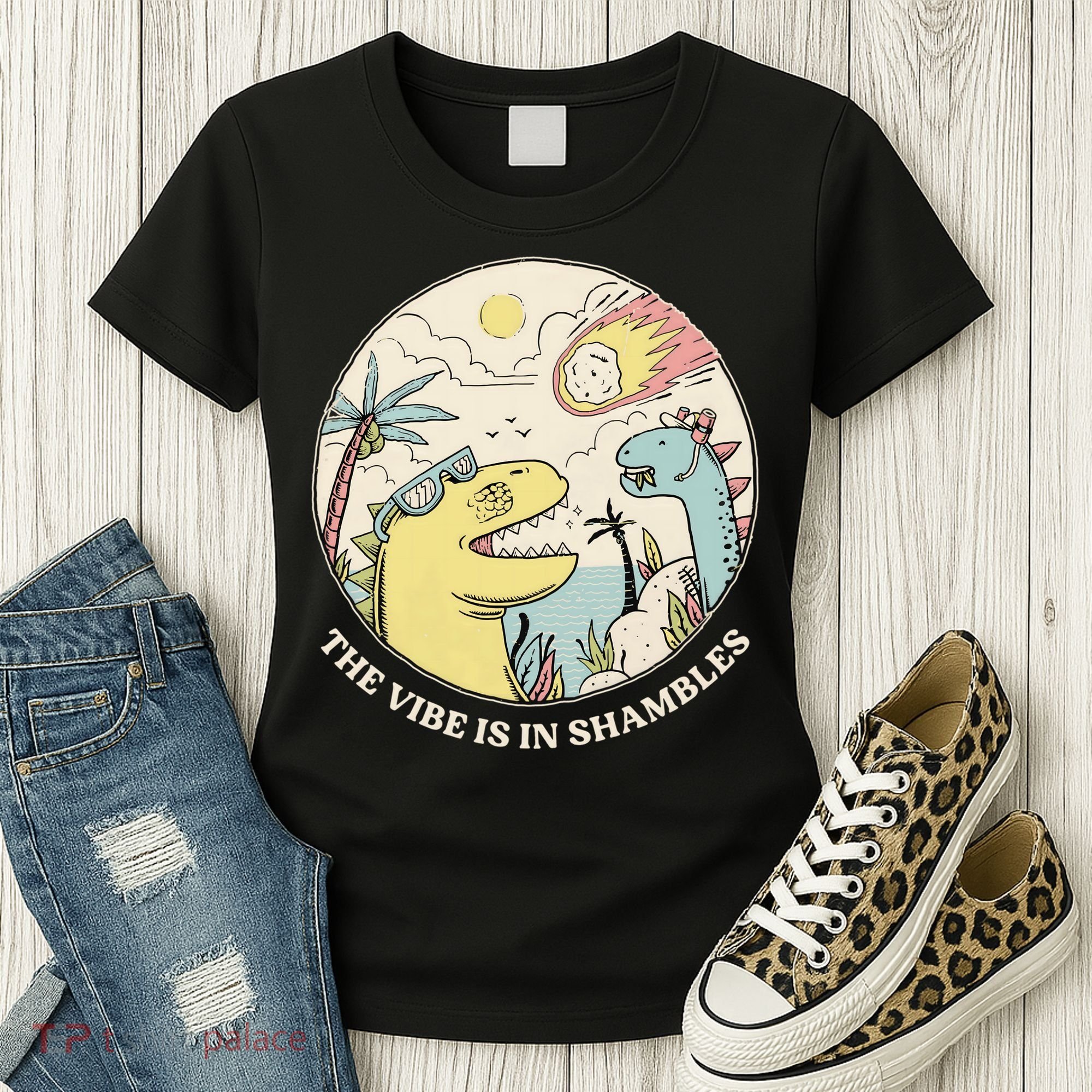 The Vibe Is In Shambles Women's T-Shirt