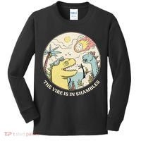 The Vibe Is In Shambles Kids Long Sleeve Shirt thumb 0