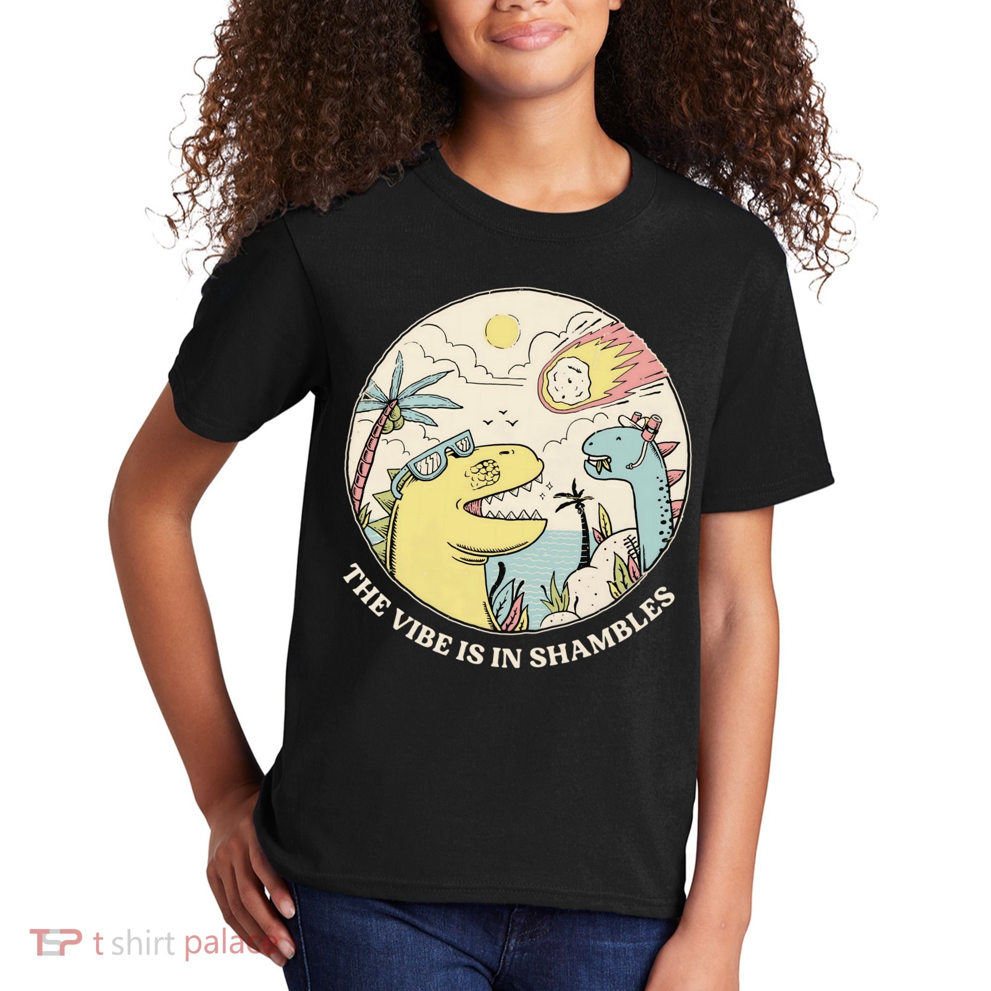 The Vibe Is In Shambles Kids T-Shirt