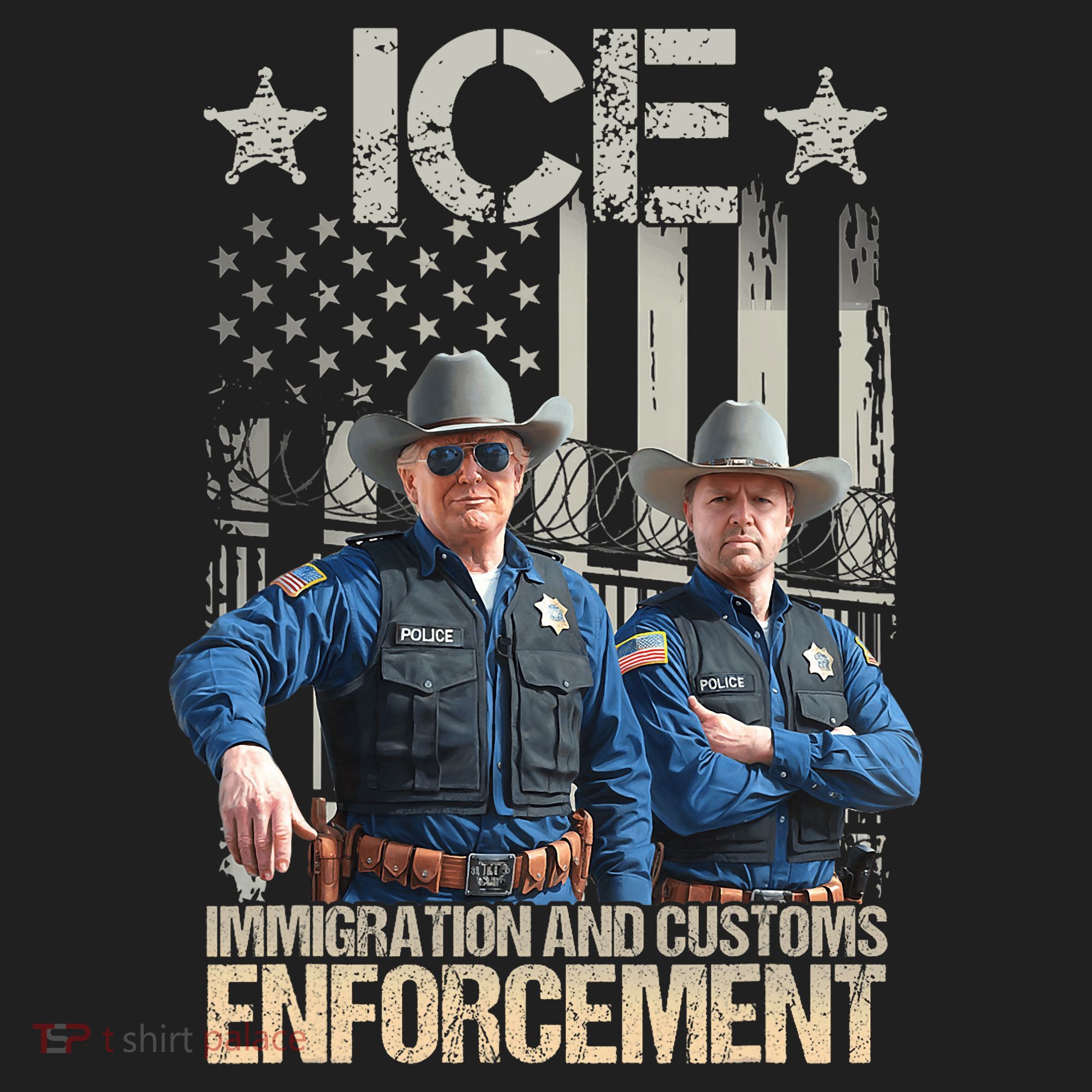 Trump Vance Ice Immigration And Customs Enforcement Women's Sweatshirt
