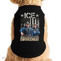 Trump Vance Ice Immigration And Customs Enforcement Doggie Tank thumb 0