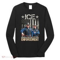 Trump Vance Ice Immigration And Customs Enforcement Long Sleeve Shirt thumb 0