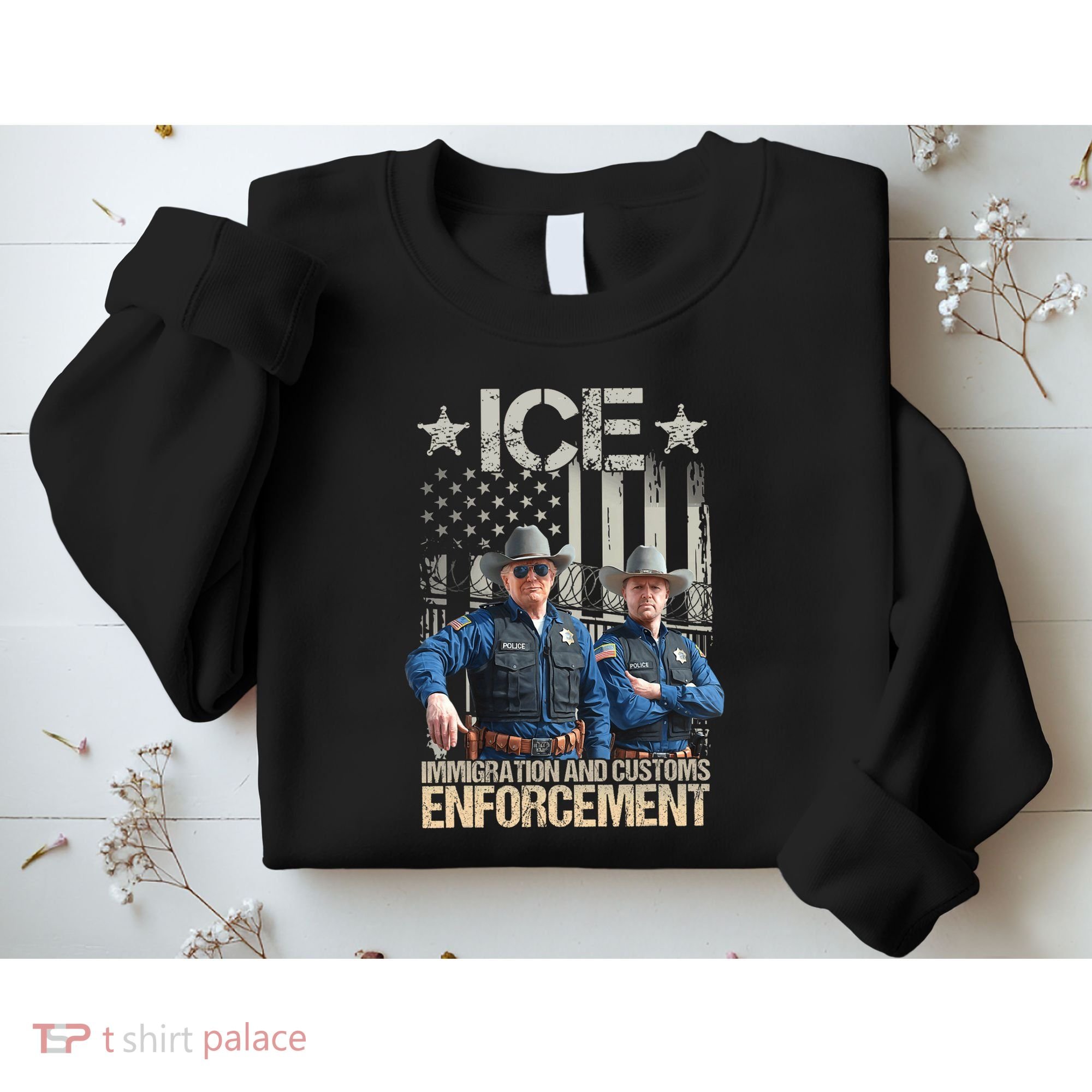 Trump Vance Ice Immigration And Customs Enforcement Sweatshirt
