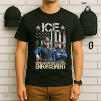 Trump Vance Ice Immigration And Customs Enforcement T-Shirt thumb 6