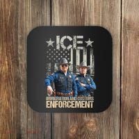Trump Vance Ice Immigration And Customs Enforcement Coaster thumb 0
