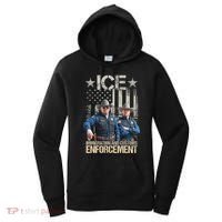 Trump Vance Ice Immigration And Customs Enforcement Women's Hoodie thumb 0