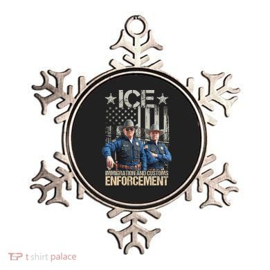 Trump Vance Ice Immigration And Customs Enforcement Ornament