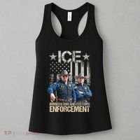 Trump Vance Ice Immigration And Customs Enforcement Women's Tank Top thumb 3