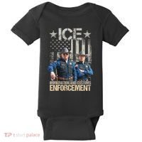 Trump Vance Ice Immigration And Customs Enforcement Baby Bodysuit thumb 0