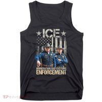 Trump Vance Ice Immigration And Customs Enforcement Tank Top thumb 0