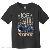 Trump Vance Ice Immigration And Customs Enforcement Toddler T-Shirt thumb 0