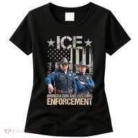 Trump Vance Ice Immigration And Customs Enforcement Women's T-Shirt thumb 0