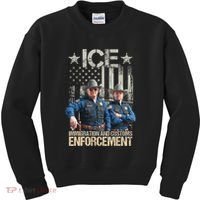 Trump Vance Ice Immigration And Customs Enforcement Kids Sweatshirt thumb 0