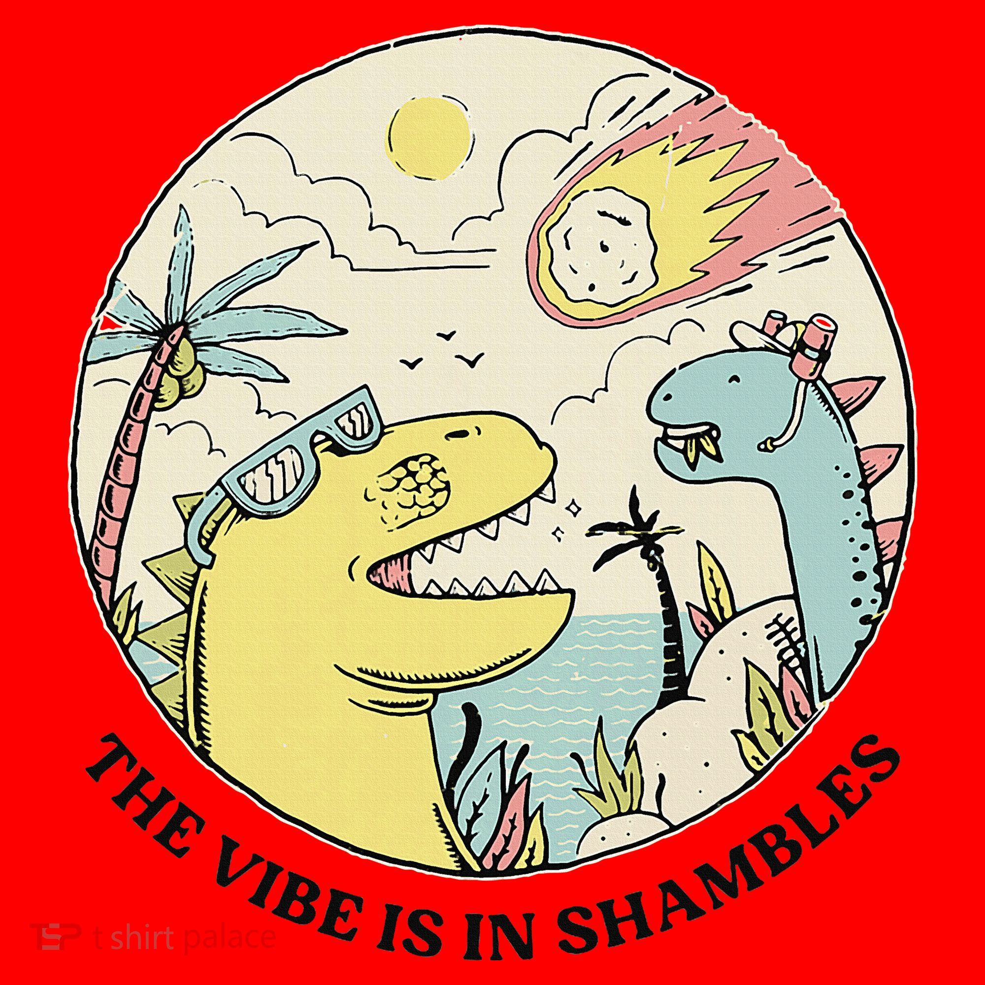 The Vibe Is In Shambles Santa Hat