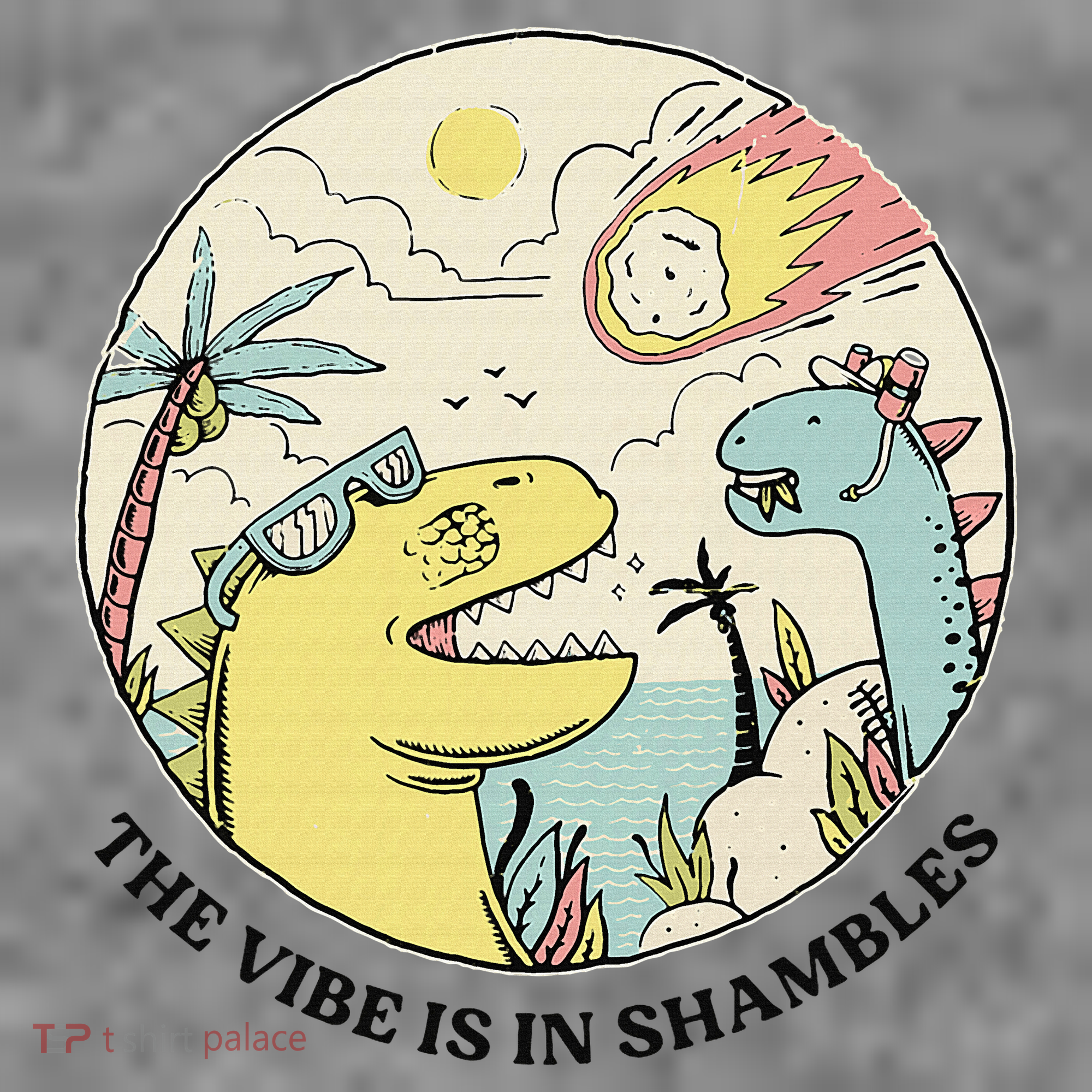 The Vibe Is In Shambles Toddler Hoodie