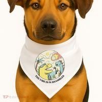The Vibe Is In Shambles USA-Made Doggie Bandana thumb 1