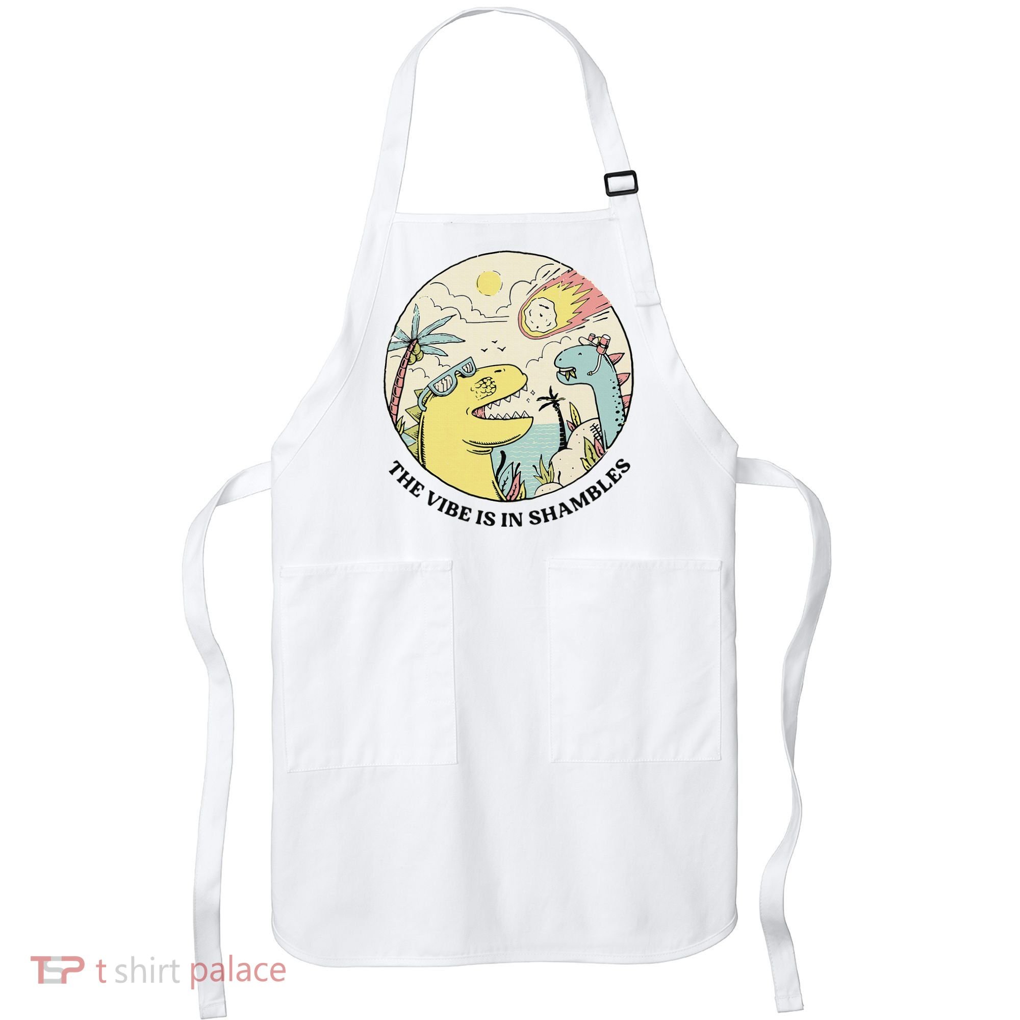 The Vibe Is In Shambles Apron