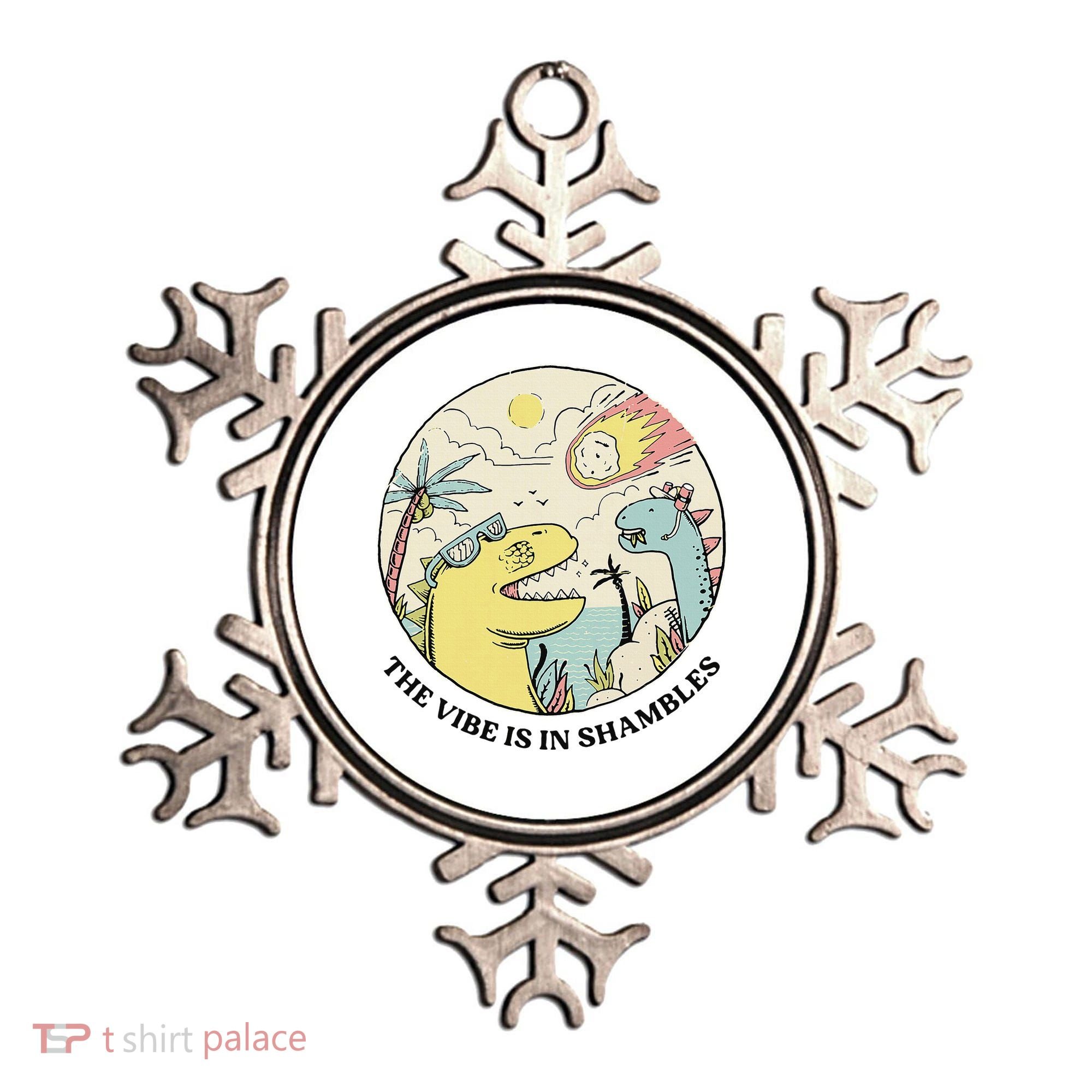 The Vibe Is In Shambles Ornament