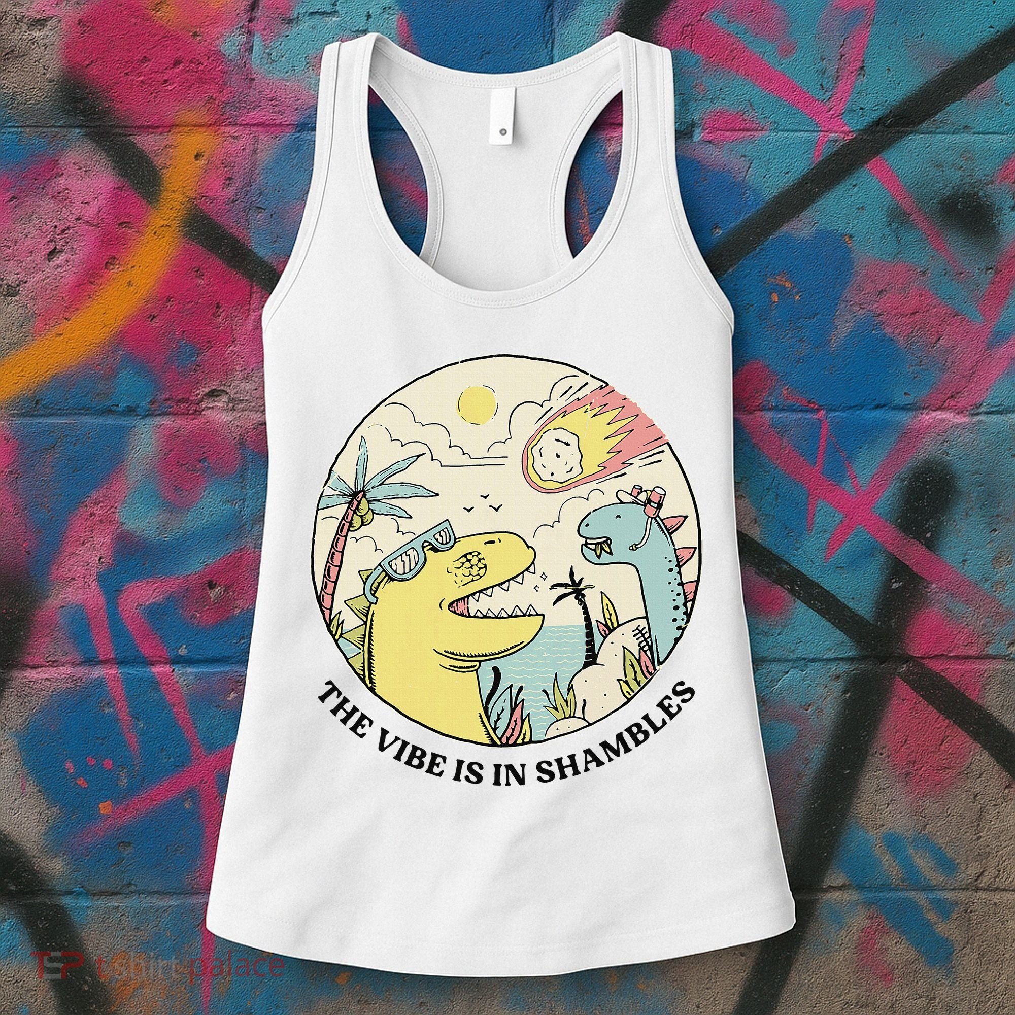 The Vibe Is In Shambles Women's Tank Top