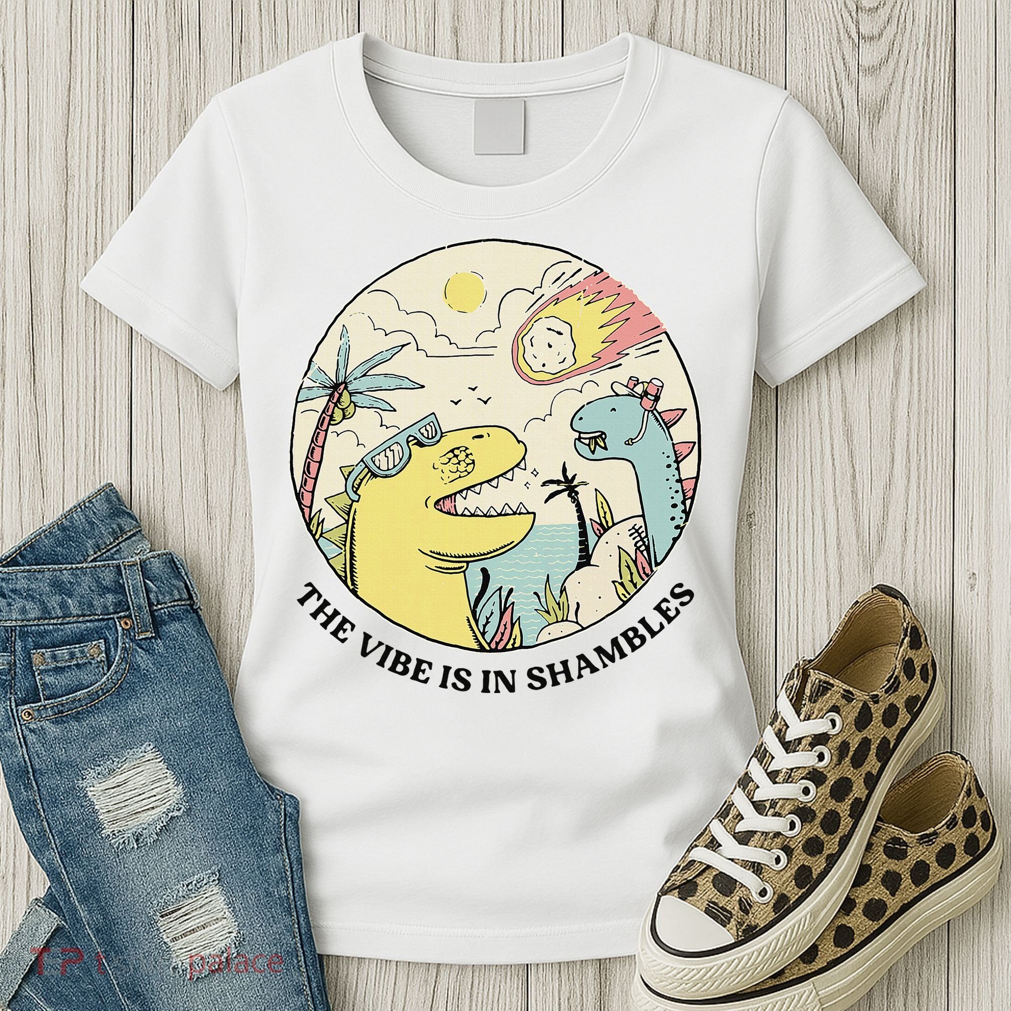 The Vibe Is In Shambles Women's T-Shirt