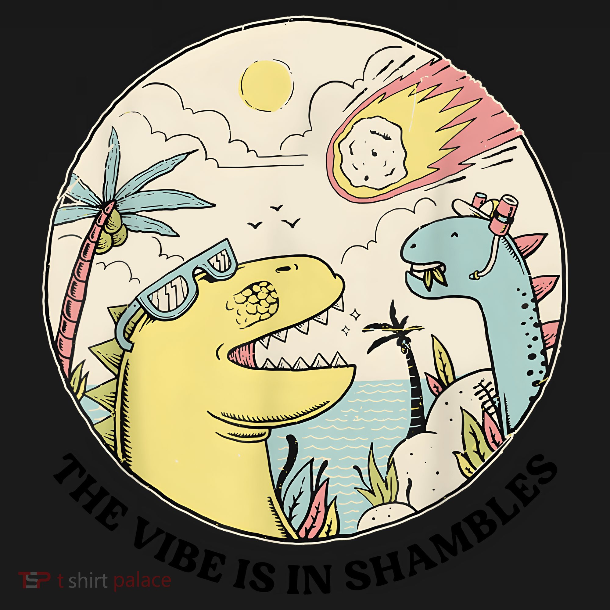 The Vibe Is In Shambles Toddler Hoodie