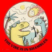 The Vibe Is In Shambles Santa Hat thumb 1