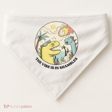 The Vibe Is In Shambles USA-Made Doggie Bandana