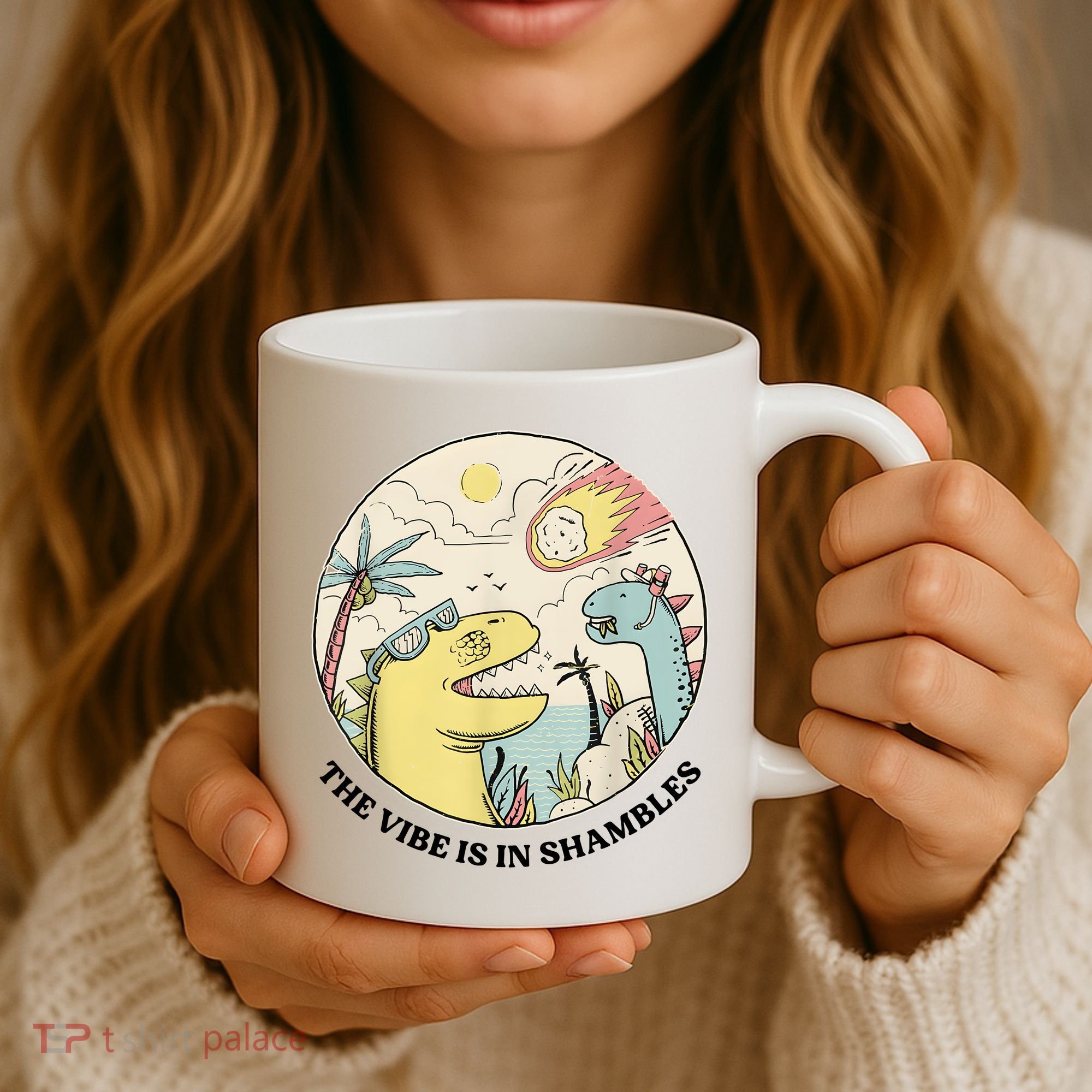 The Vibe Is In Shambles Coffee Mug