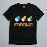 The Voices In My Head Keep Telling Me Get More Gnomes T-Shirt thumb 5