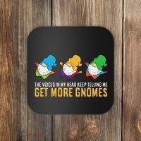 The Voices In My Head Keep Telling Me Get More Gnomes Coaster thumb 0