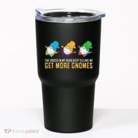 The Voices In My Head Keep Telling Me Get More Gnomes Tumbler thumb 0
